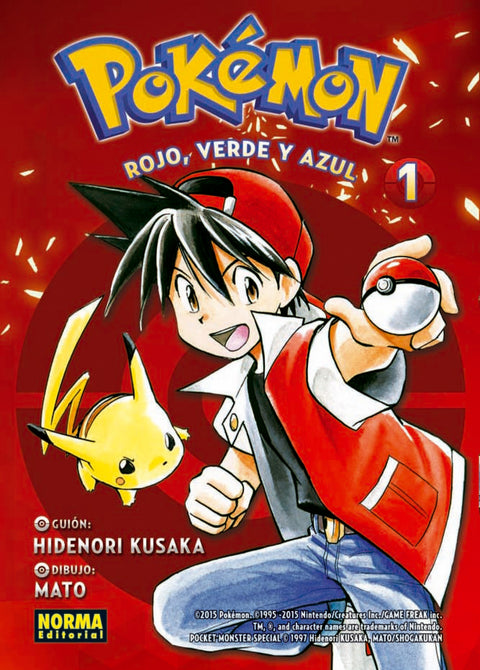  POKEMON 01. ROJO, VERDE Y AZUL 1 (NUEVO PVP) 
