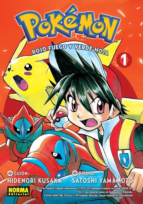  POKEMON 13. ROJO FUEGO Y VERDE HOJA 01 (NUEVO PVP). 