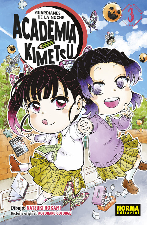  GUARDIANES DE LA NOCHE. ACADEMIA KIMETSU 3 