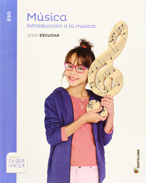  MUSICA + CD 1 ESO SANTILLANA 