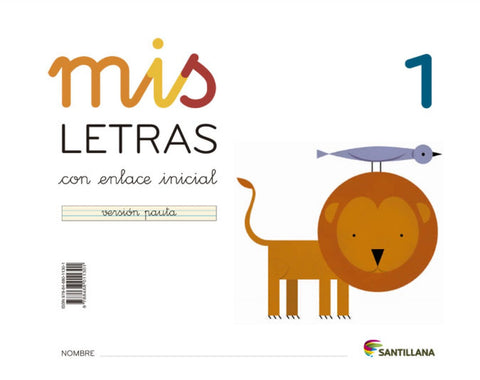  Lectoescritura 1 Mis letras 