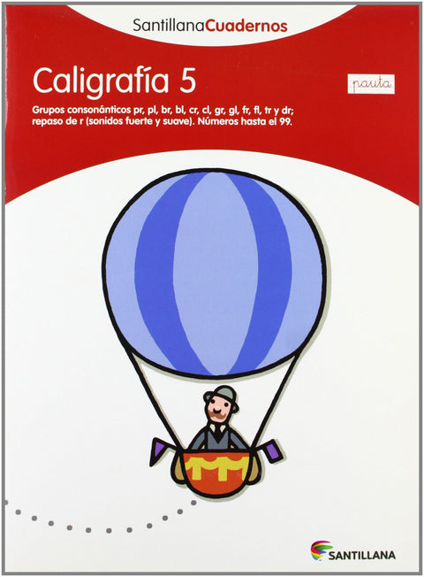  Caligrafía, 5 Educación Primaria (pauta). Cuaderno 