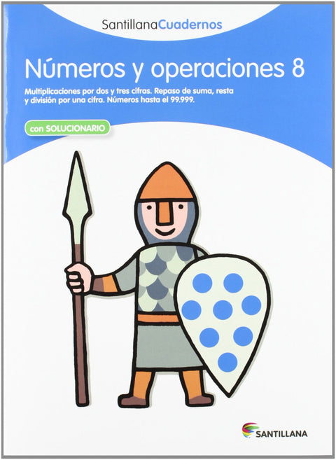  Números y operaciones, Educación Primaria. Cuaderno 8 