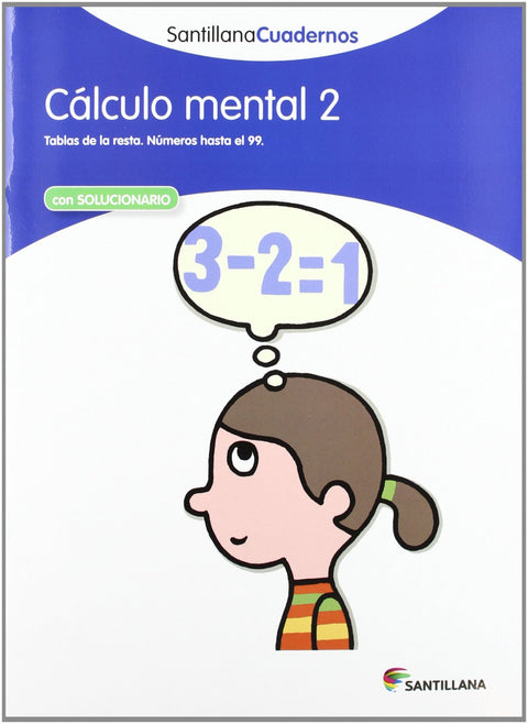 Cálculo mental, 2 Educación Primaria. Cuaderno 
