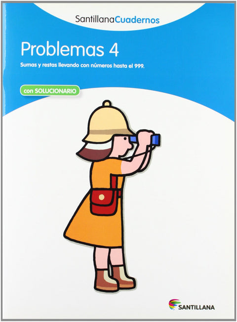  Problemas, Educación Primaria. Cuaderno 4 