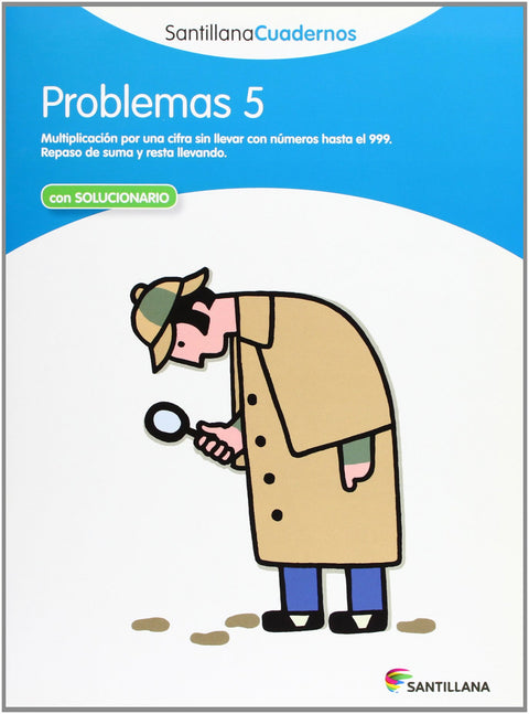  Problemas, Educación Primaria. Cuaderno 5 