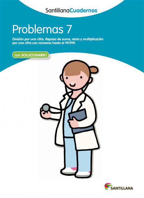  Problemas, Educación Primaria. Cuaderno 7 