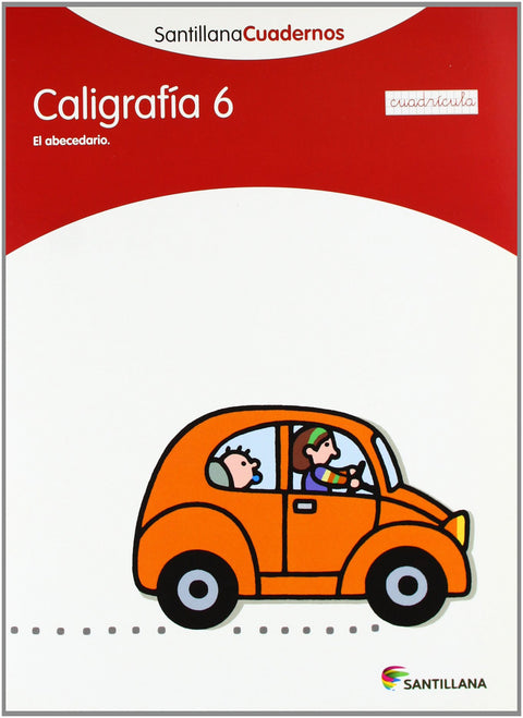  Caligrafía, Educación Primaria (cuadrícula). Cuaderno 6 