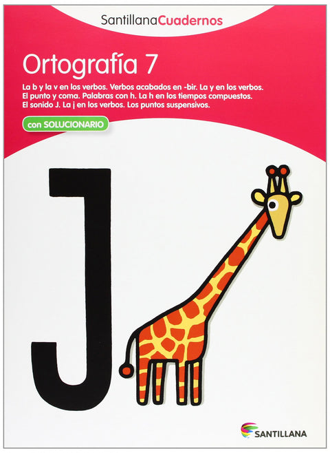  Ortografía, Educación Primaria. Cuaderno 7 