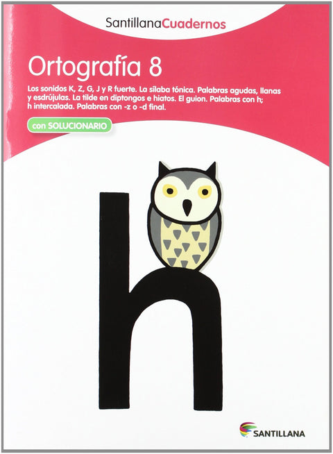 Ortografía, Educación Primaria. Cuaderno 8 