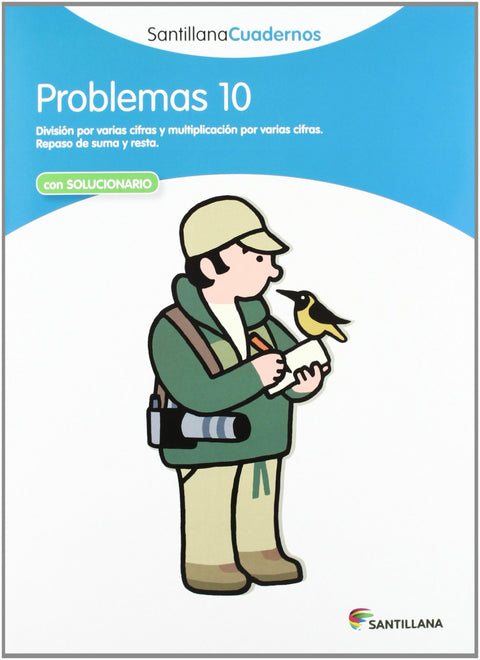  Problemas, Educación Primaria. Cuaderno 10 