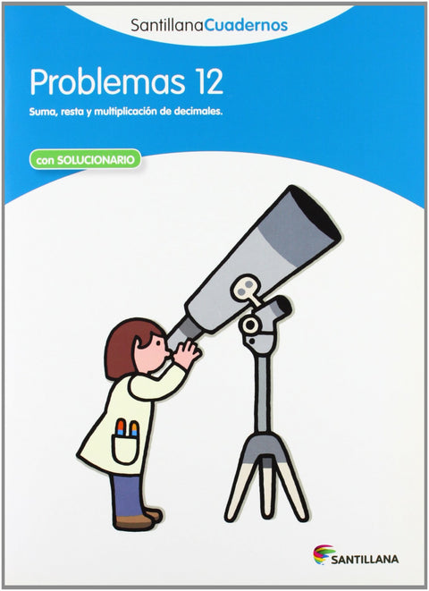  Problemas, Educación Primaria. Cuaderno 12 