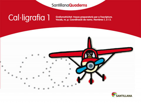  Cal·ligrafia, Educació Primària. Quadern 1 