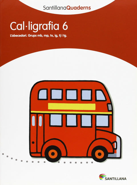  Cal·ligrafia, Educació Primària. Quadern 6 