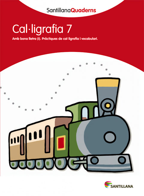  Cal·ligrafia, Educació Primària. Quadern 7 