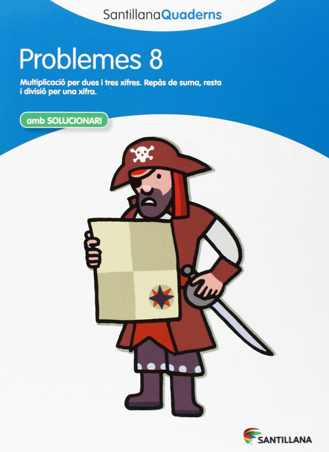  Problemes, Educación Primaria. Quadern 8 
