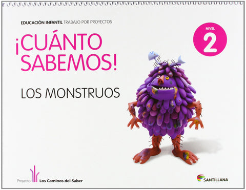  CUANTO SABEMOS MONSTRUOS 4 AÑOS NIVEL 2 2013 