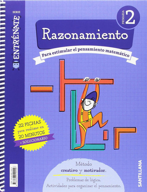  CUADERNO RAZONAMIENTO 2ºPRIMARIA (ENTRÉNATE) 
