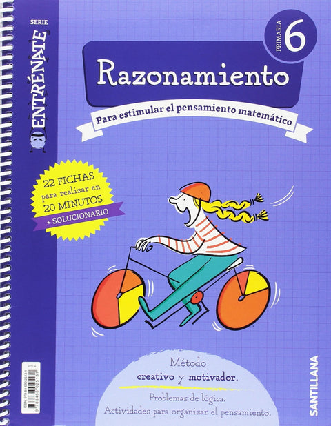  CUADERNO RAZONAMIENTO 6ºPRIMARIA. ENTRÉNATE 
