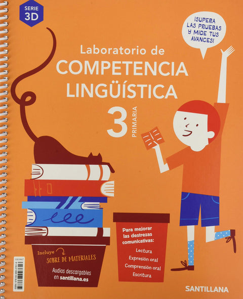  LABORATORIO DE COMPETENCIA LINGÜÍSTICA 3D 3 PRIMARIA 