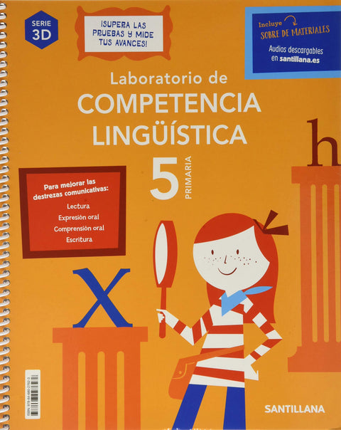  LABORATORIO DE COMPETENCIA LINGÜÍSTICA 3D 5 PRIMARIA 