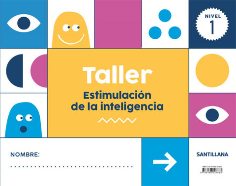  TALLER ESTIMULACIÓN INTELIGENCIA NIVEL 1 3 AÑOS 