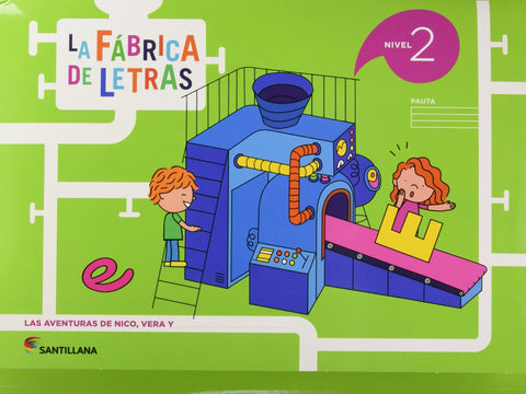  La fábrica de las letras pauta 4 años 