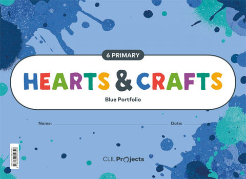  6PRI HEARTS &amp;CRAFTS BLUE NTB I ED19 