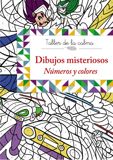 Dibujos misteriosos:números y colores 