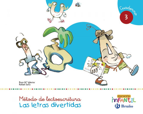  letras divertidas cuaderno 3.(4 años) 2016 