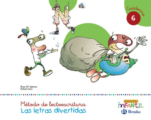  letras divertidas 6 lectoescritura  (5 años) 2016 