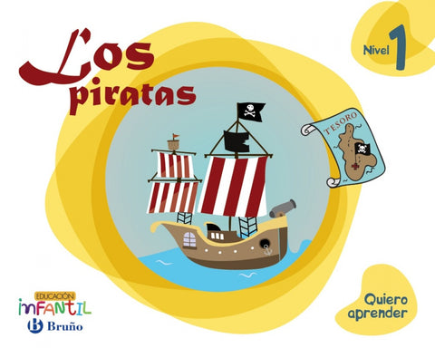  quiero aprender 1: los piratas (3 años) Educación infantil 