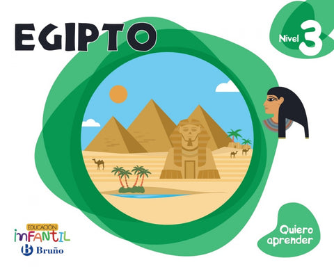  quiero aprender 3: Egipto (5 años) 2016 