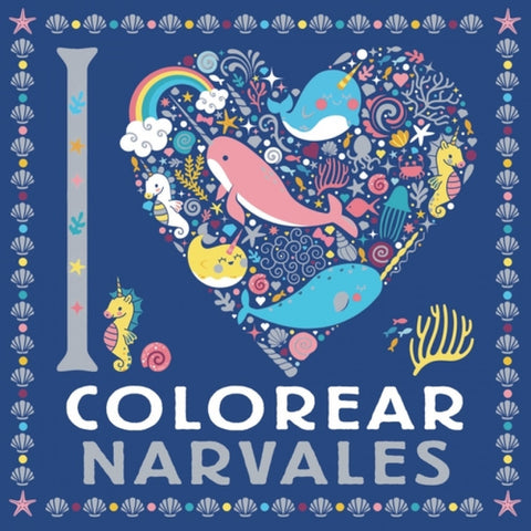  I LOVE colorear narvales 