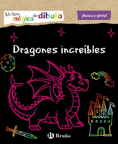  Mi libro mágico de dibujo. Dragones increíbles 