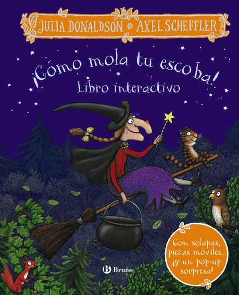 ¡Cómo mola tu escoba! Libro interactivo 