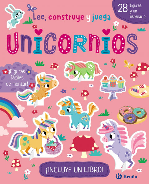  Lee, construye y juega. Unicornios 