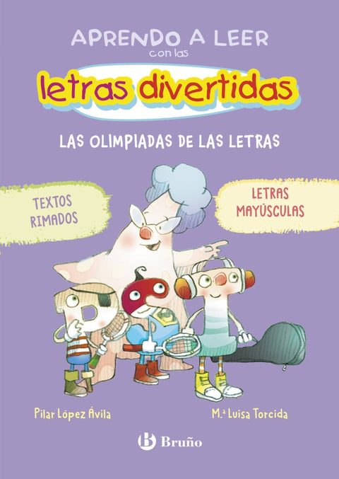  Aprendo a leer con las letras divertidas, 3. Las olimpiadas de las letras 