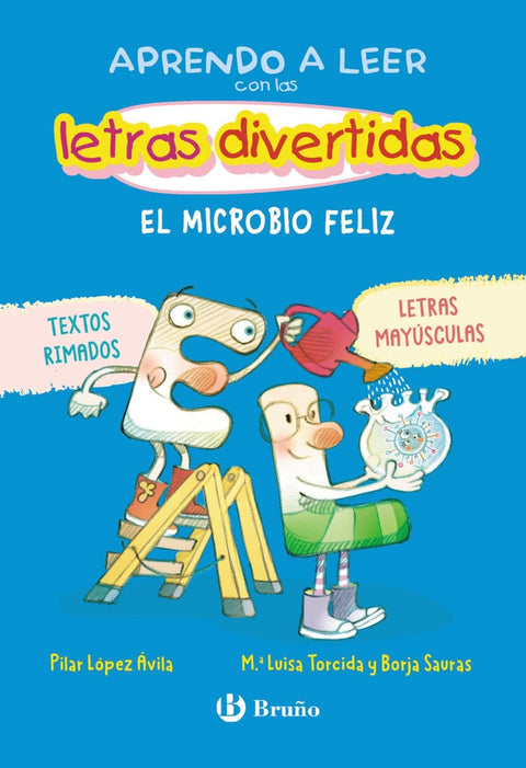  Aprendo a leer con las letras divertidas, 7. El microbio feliz 