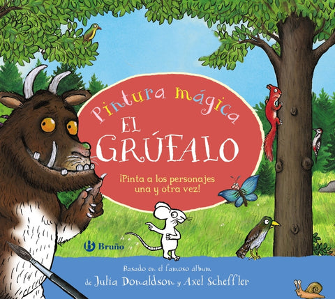  Pintura mágica. El grúfalo 