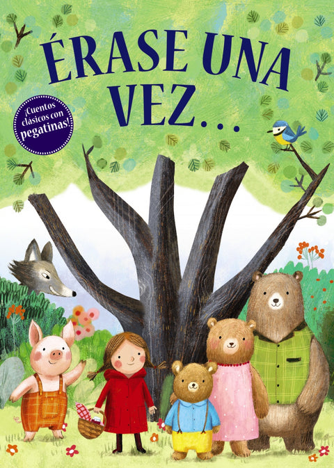  Érase una vez Cuento con pegatinas 
