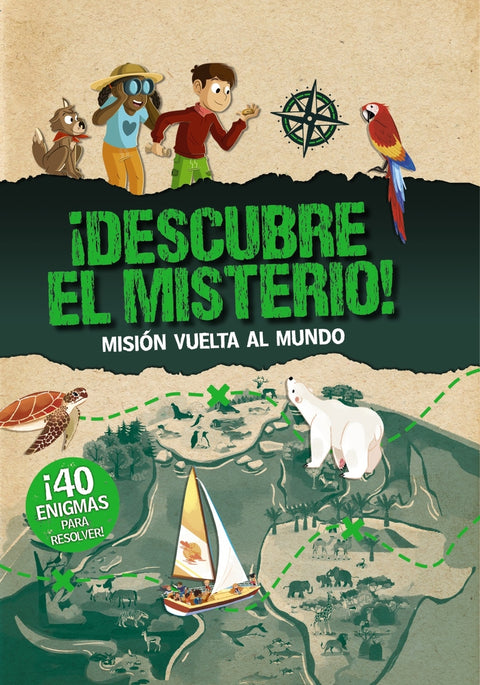  ¡Descubre el misterio! Misión vuelta al mundo 