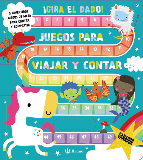  ¡Gira el dado! Juegos para viajar y contar 