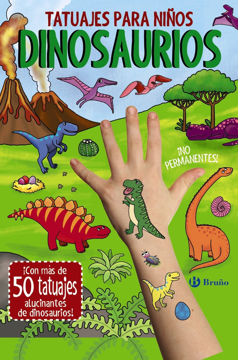  Tatuajes para niños. Dinosaurios 