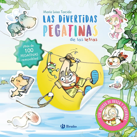  Las divertidas pegatinas de las letras 