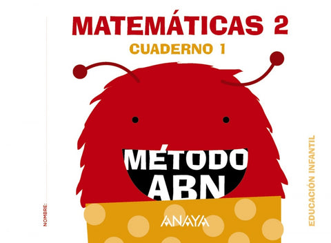  nivel II cuaderno matemáticas 1  abn  infantil 4 años 