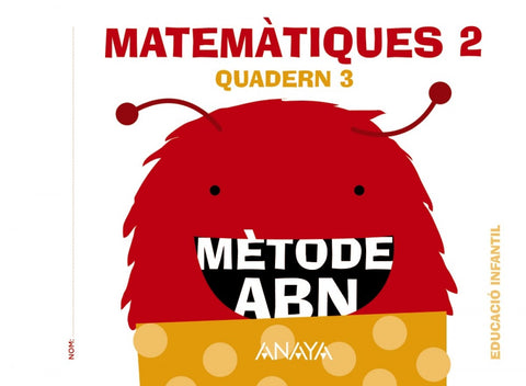  quadern matemàtiques 3 *abn* infantil 4 anys 2016 