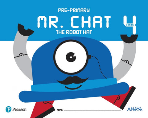  MR.CHAT THE ROBOT HAT 4 AÑOS 