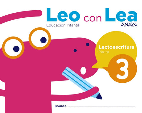  LEO CON LEA 3 PAUTA 5 AÑOS 