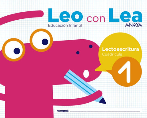  LEO CON LEA 1 CUADRÍCULA 4 AÑOS 